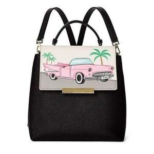 Kate Spade Make it Mine Small Maddie pink Cadillac Backpack